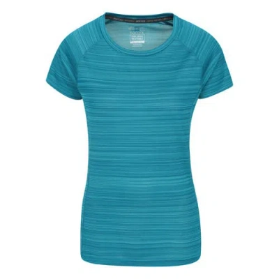 Mountain Warehouse Endurance Striped T-shirt In Blue