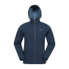 Mountain Warehouse Exodus Waterproof Soft Shell Jacket In Blue