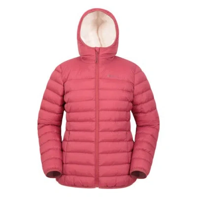 Mountain Warehouse Faux Fur Lined Padded Jacket In Pink