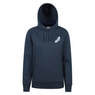 Mountain Warehouse Floating Feather Hoodie In Blue