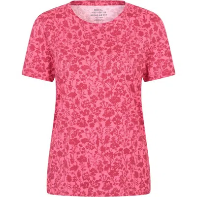 Mountain Warehouse Floral T-shirt In Pink