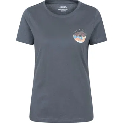 Mountain Warehouse Fort William Tree Ring T-shirt In Blue