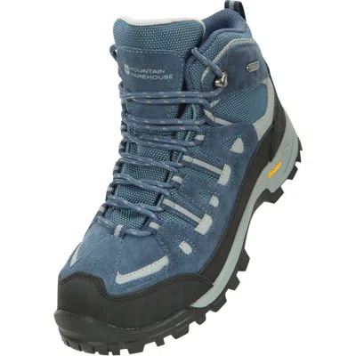 Mountain Warehouse Gale Extreme Suede Hiking Boots In Blue