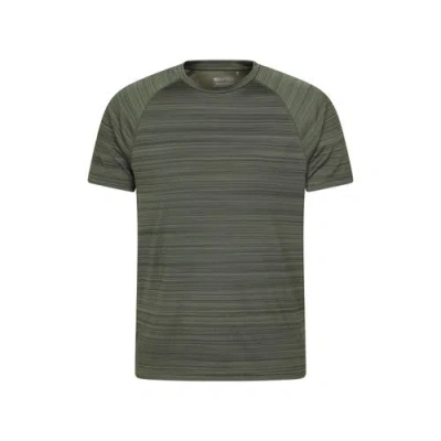 Mountain Warehouse Gender Inclusive Stripe Isocool T-shirt In Green