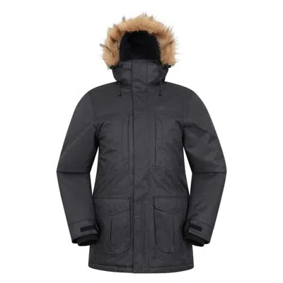 Mountain Warehouse Gorge Ii Long Jacket In Black