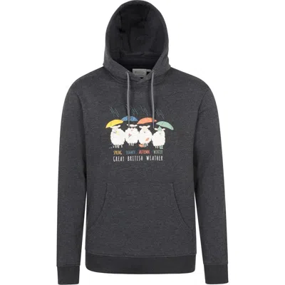 Mountain Warehouse Great British Weather Overhead Hoodie In Gray