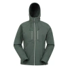 Mountain Warehouse Helsinki Soft Shell Jacket In Green
