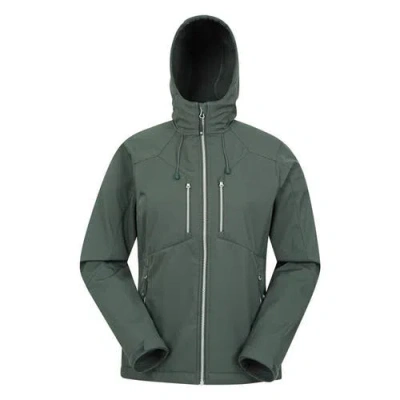 Mountain Warehouse Helsinki Soft Shell Jacket In Green