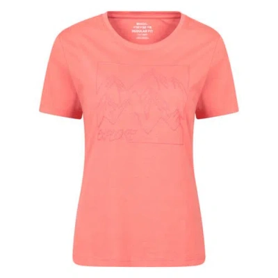 Mountain Warehouse Hiking Trail T-shirt In Pink