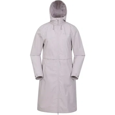 Mountain Warehouse Hilltop Extra Long Waterproof Jacket In Nude