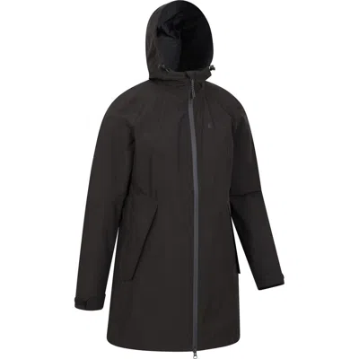 Mountain Warehouse Hilltop Ii Waterproof Jacket In Black