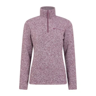 Mountain Warehouse Idris Half Zip Fleece Top In Pink