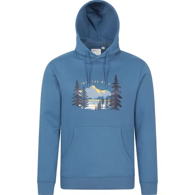 Mountain Warehouse Into The Wild Hoodie In Blue