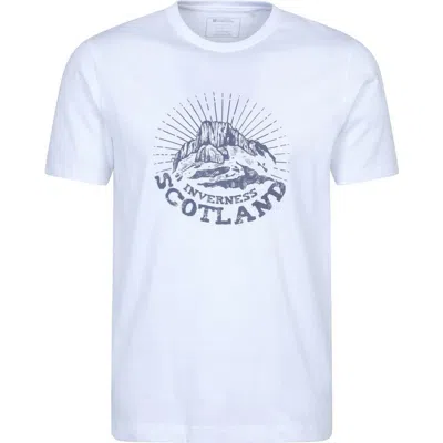 Mountain Warehouse Ben Nevis Scotland Short-sleeved T-shirt In White