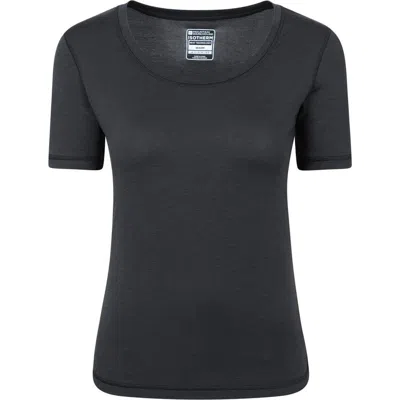 Mountain Warehouse Keep The Heat Isotherm T-shirt In Black