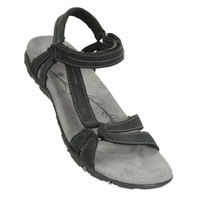 Mountain Warehouse Kokomo Nubuck Sandals In Black
