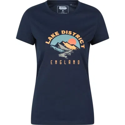 Mountain Warehouse Lake District Sunrise T-shirt In Blue