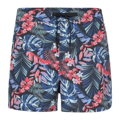 Mountain Warehouse Leaf Print Stretch Boardshorts In Multi