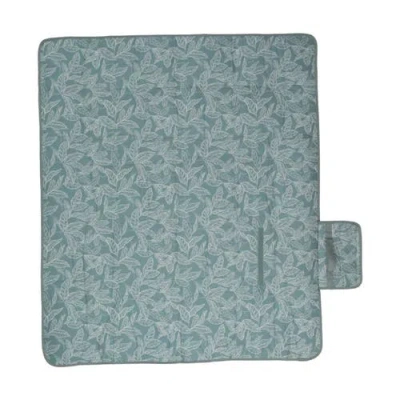 Mountain Warehouse Leaves Picnic Blanket In Green