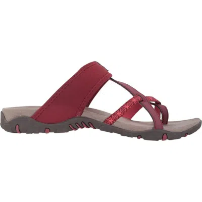 Mountain Warehouse Marbella Sandals In Burgundy