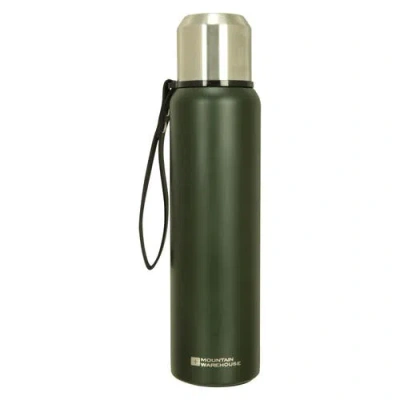 Mountain Warehouse Matte Double Wall Flask In Green