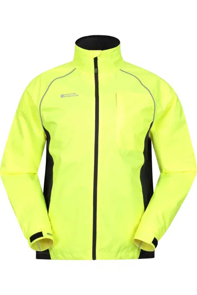 Mountain Warehouse Mens Adrenaline Ii Waterproof Jacket In Yellow