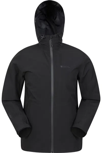 Mountain Warehouse Mens Covert Waterproof Jacket In Black