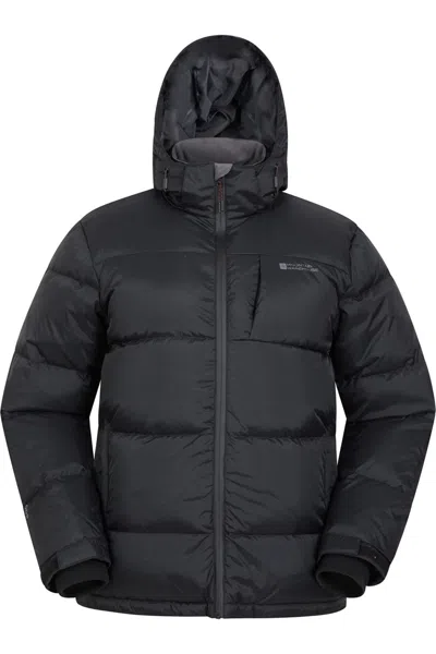 Mountain Warehouse Mens Frost Ii Extreme Down Jacket In Black