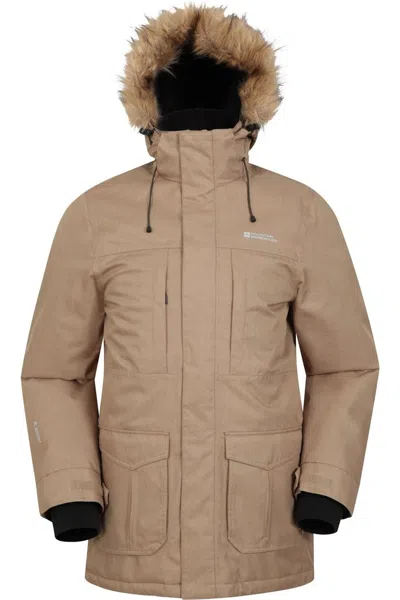 Mountain Warehouse Mens Gorge Ii Long Jacket In White