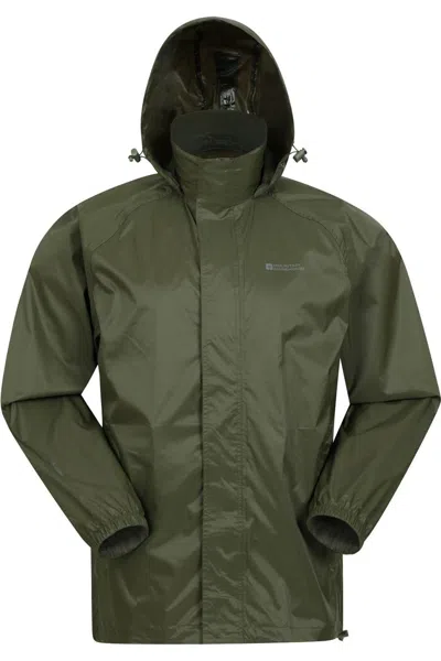 Mountain Warehouse Mens Pakka Ii Waterproof Jacket In Green
