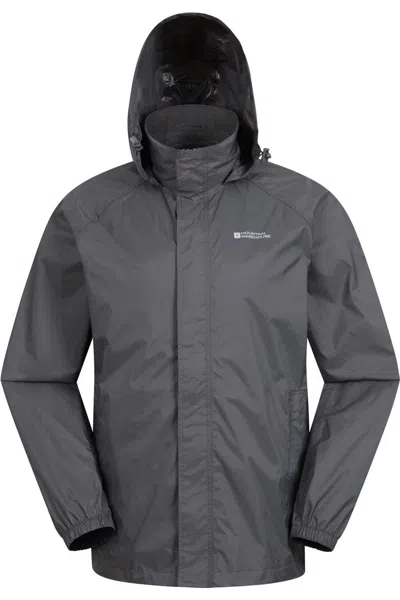 Mountain Warehouse Mens Pakka Ii Waterproof Jacket In Grey