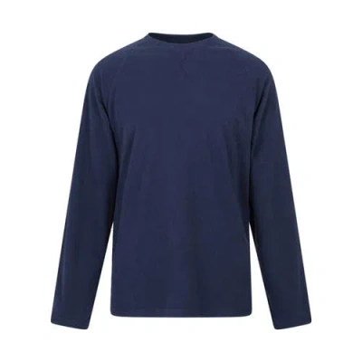 Mountain Warehouse Mens Tarn Crew Neck Fleece Top In Blue