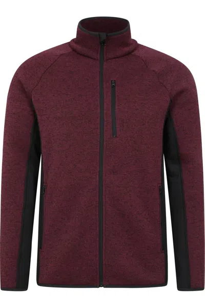 Mountain Warehouse Mens Treston Full Zip Fleece Jacket In Multi