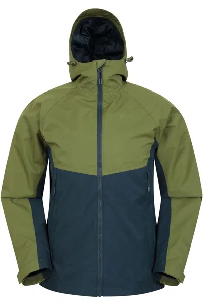 Mountain Warehouse Mens Verge Extreme Waterproof Jacket In Green