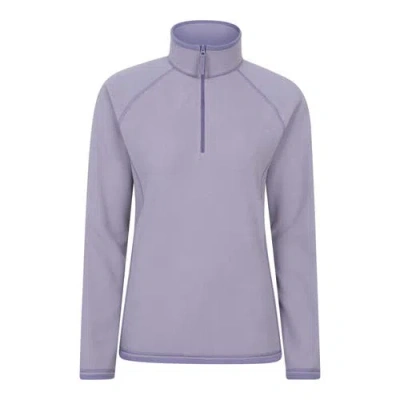 Mountain Warehouse Montana Half Zip Fleece Top In Blue