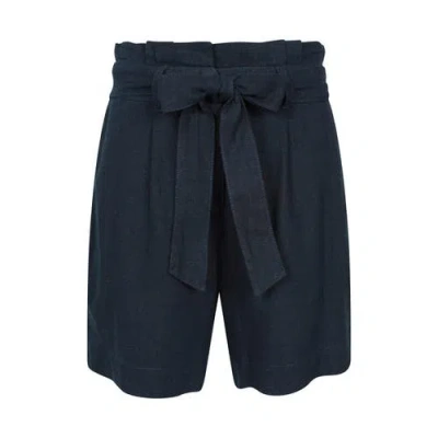 Mountain Warehouse Oatley Linen Blend Shorts In Navy