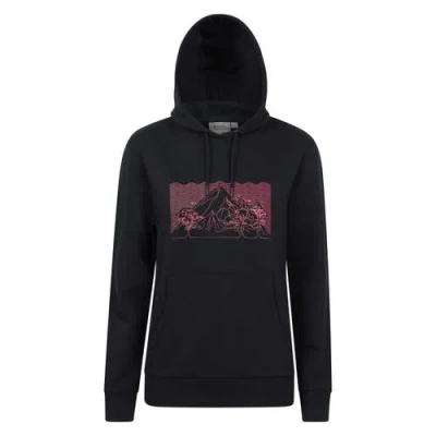 Mountain Warehouse Ombre Hoodie In Black
