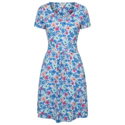 Mountain Warehouse Orchid Floral Uv Dress In Blue