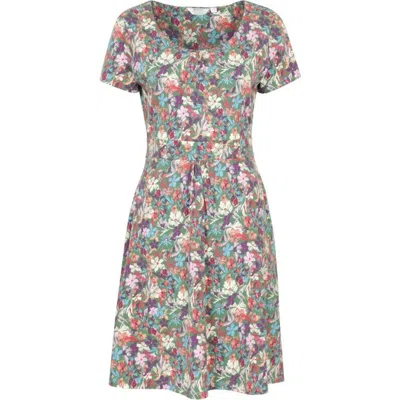 Mountain Warehouse Orchid Uv Protection Midi Dress In Multi
