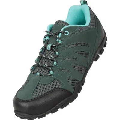 Mountain Warehouse Outdoor Ii Suede Walking Shoes In Green