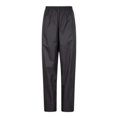 Mountain Warehouse Pakka Waterproof Over Trousers In Black