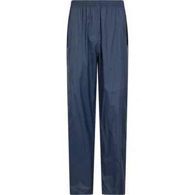 Mountain Warehouse Pakka Waterproof Over Trousers In Blue