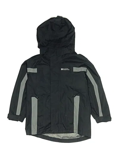 Pre-owned Mountain Warehouse Kids' Raincoat In Black