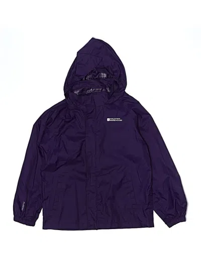 Pre-owned Mountain Warehouse Kids' Raincoat In Purple
