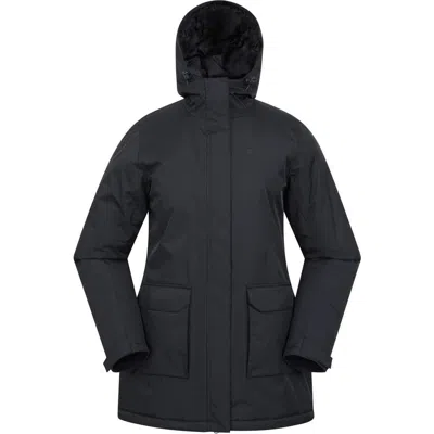Mountain Warehouse Ranger Water Resistant Padded Parka In Black