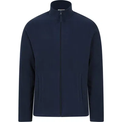 Mountain Warehouse Raso Full Zip Fleece Top In Blue