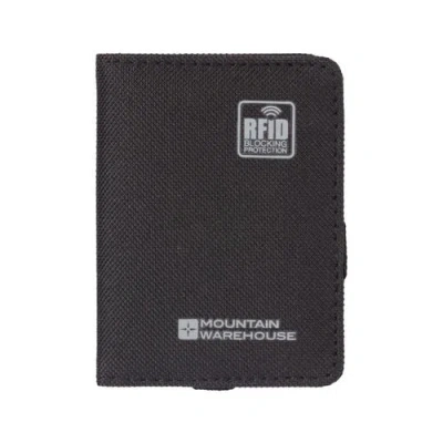 Mountain Warehouse Rfid Blocking Card Holder In Black