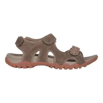 Mountain Warehouse Rock Suede Walking Sandals In Brown
