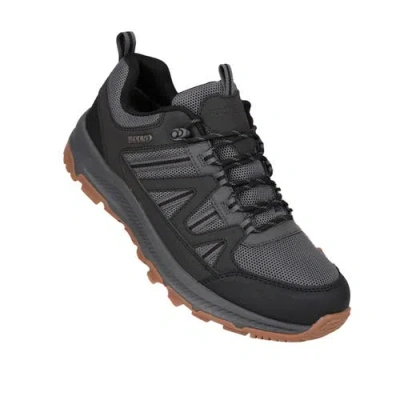 Mountain Warehouse Route Suede Waterproof Outdoor Walking Shoes In Multi
