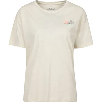 Mountain Warehouse Sea Circle Relaxed Fit T-shirt In Neutral